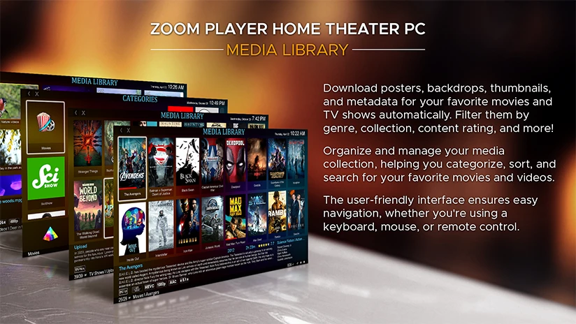 Home Theater PC - Media Library