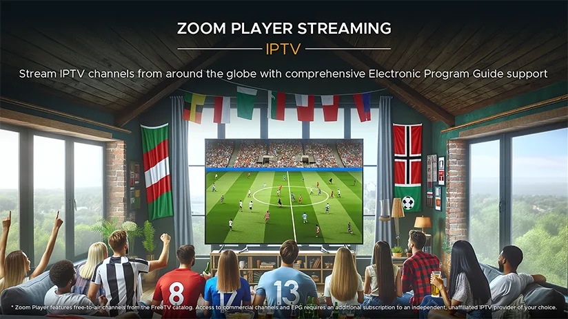 Zoom Player Streaming - IPTV