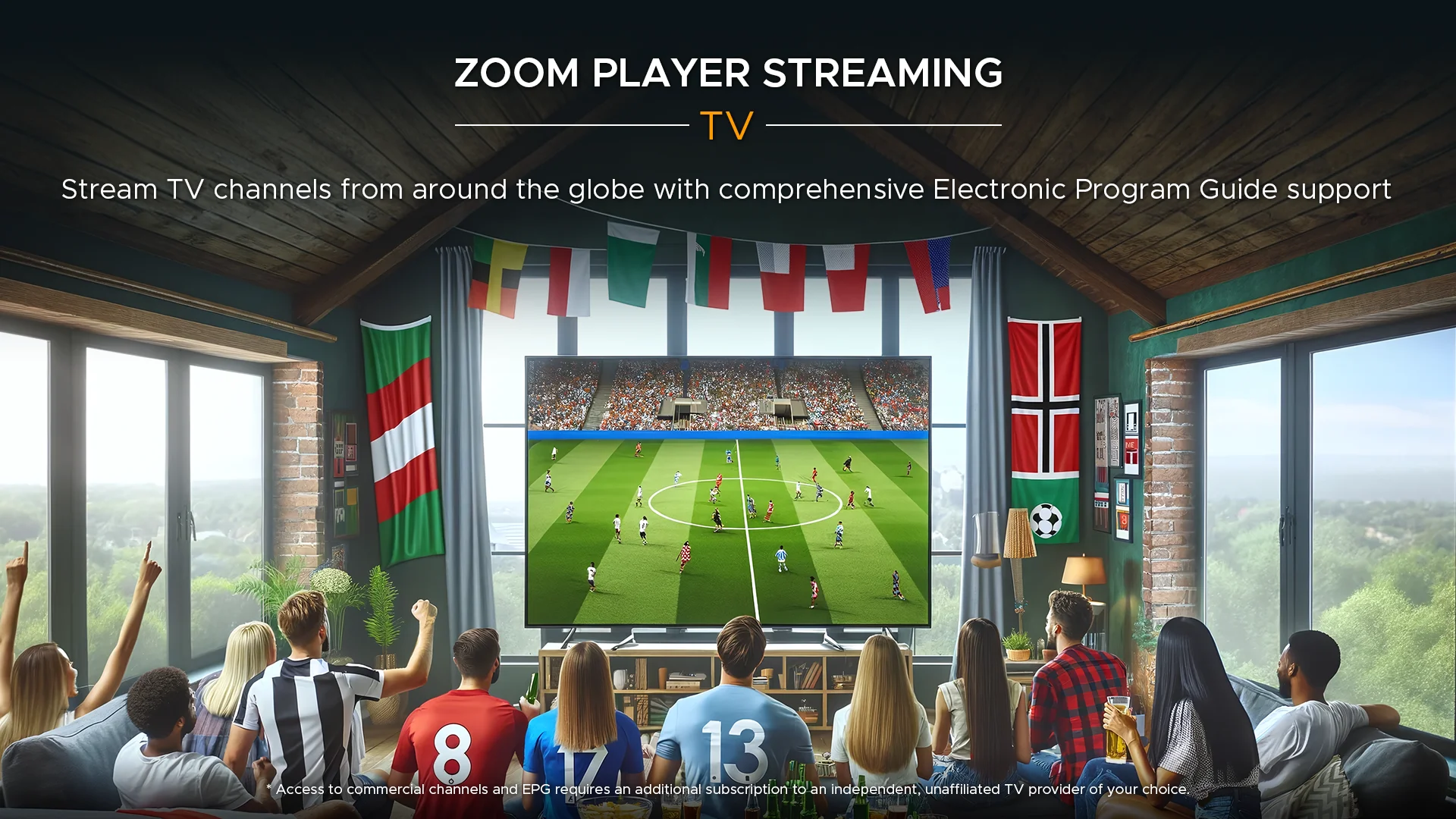 Zoom Player Streaming - TV
